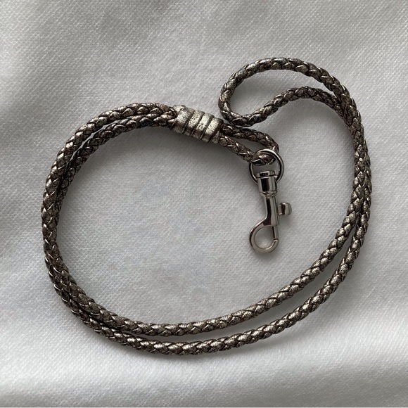Bottega Veneta Metallic Lanyard Keychain - Picture 11 of 11
